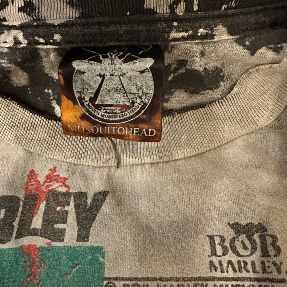 Vintage Mosquitohead AOP Bob Marley Tee-Size Large - Picture 2 of 11
